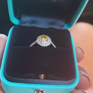 Tiffany’s Yellow Diamond engagement ring